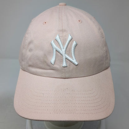 New York Yankees MLB '47 Baseball Cap Pink One Size Slideback Cotton Logo Hat