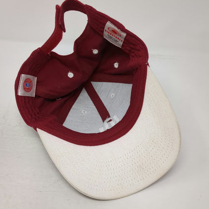 Oklahoma Sooners NCAA Signatures Red Cap One Size Strapback Logo Sandwich Brim
