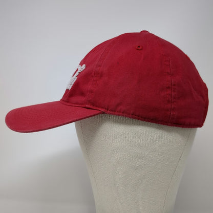Anoma Baseball Cap Red One Size Coca Cola Embroidered Adjustable Strapback hat
