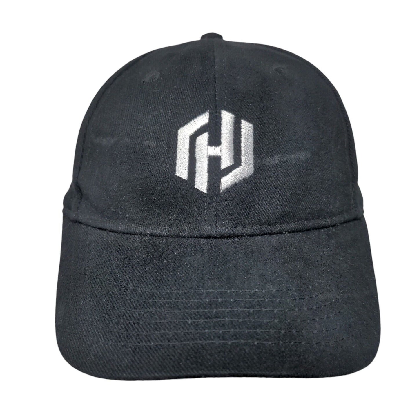 Hashi Corp Slideback Hat Black One Size Adjustable Embroidered Port & Company