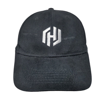 Hashi Corp Slideback Hat Black One Size Adjustable Embroidered Port & Company