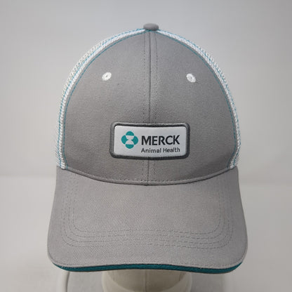 Merck Animal Health Trucker Hat Gray One Size Adjustable Mesh Back Capital Ideas