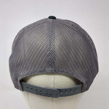 GO Orthodontics Snapback Trucker Hat Black M/L Mesh Back Richardson