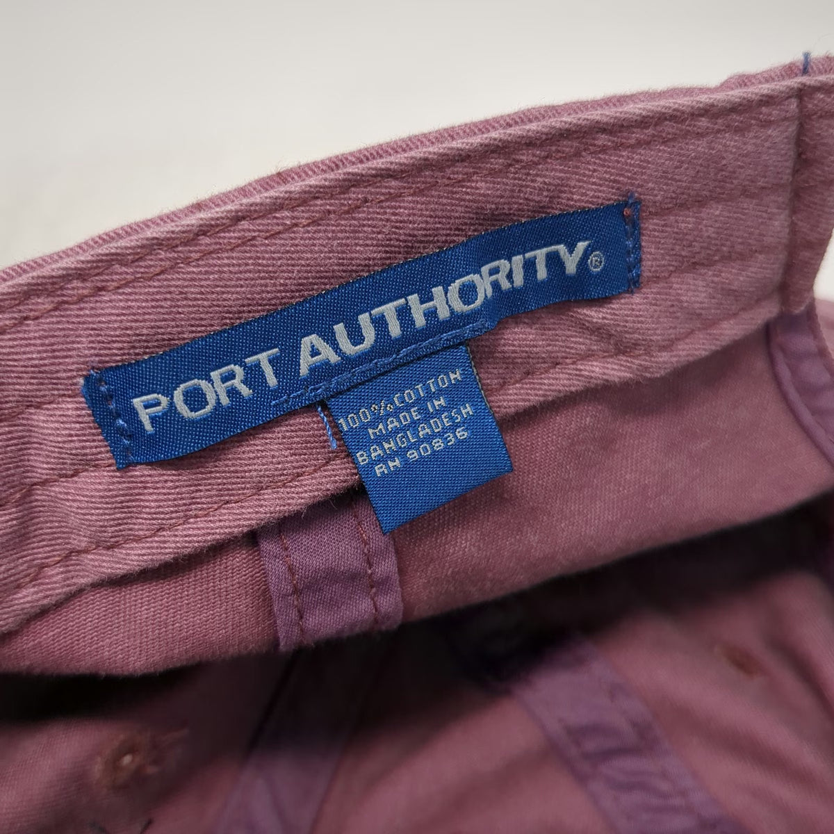 Port Authority Baseball Cap Red One Size Sorbenots Coffee Sun Logo Cotton Hat