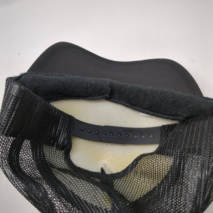 EV Snapback Trucker Hat Black OSFM Adjustable Mesh Back 6 Panel Rope Otto