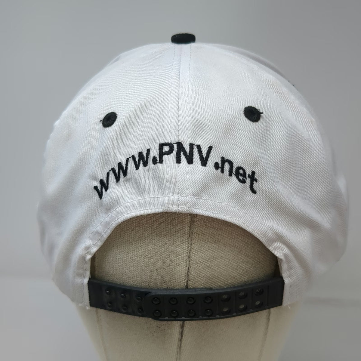 Headmost Snapback Hat White Black One Size PNV Road Sign Highway Graphic