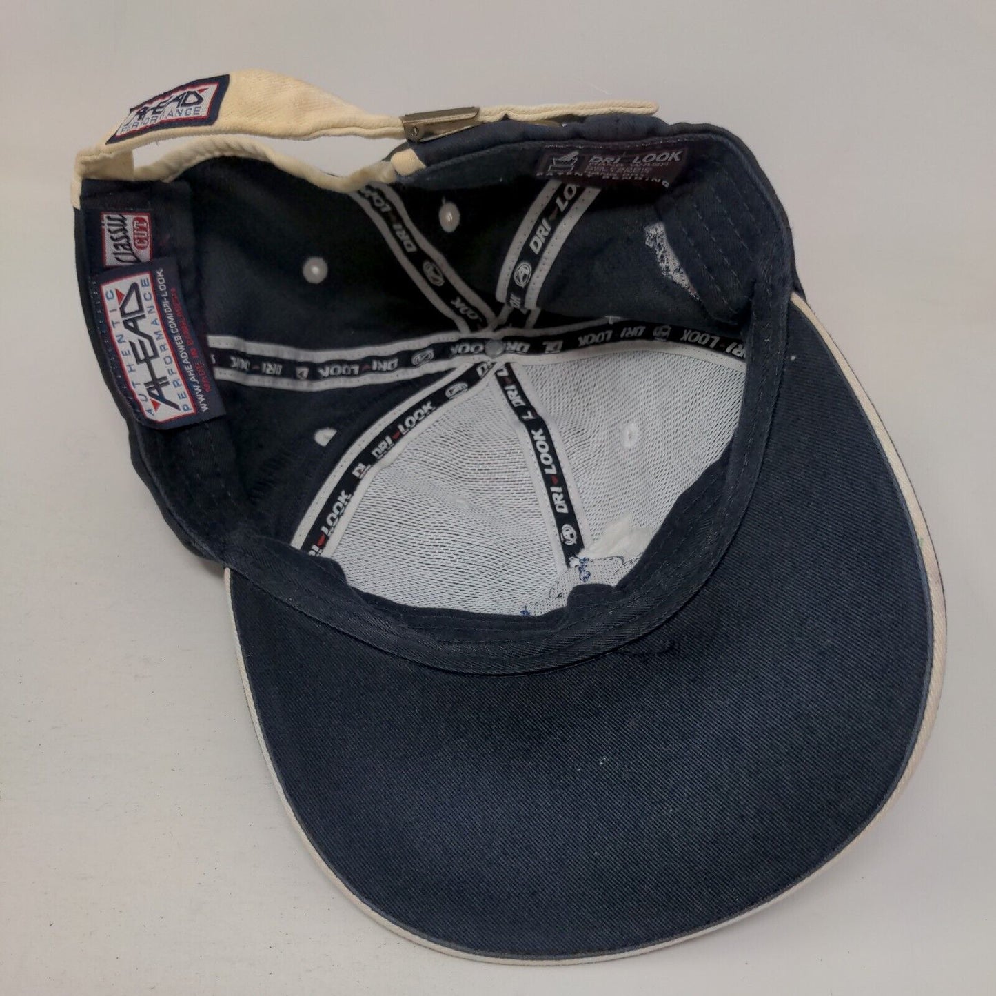 Oakhurst Slideback Hat Blue Classic Cut Dri-Look Ahead Performance