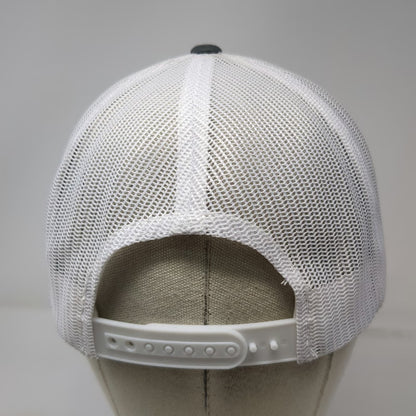 Yupoong Trucker Hat Gray White Yellow One Size Rays for Rare Snapback Mesh Crown
