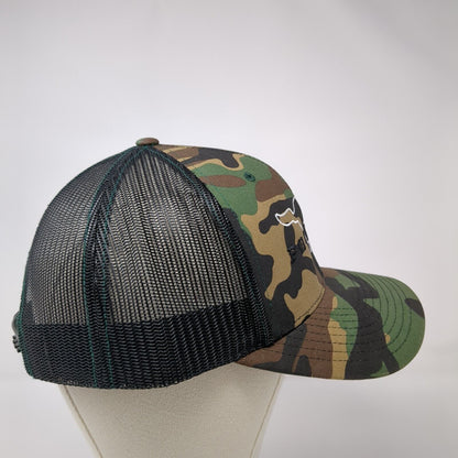 Mustangs Football Snapback Trucker Hat Camouflage One Size Mesh Back