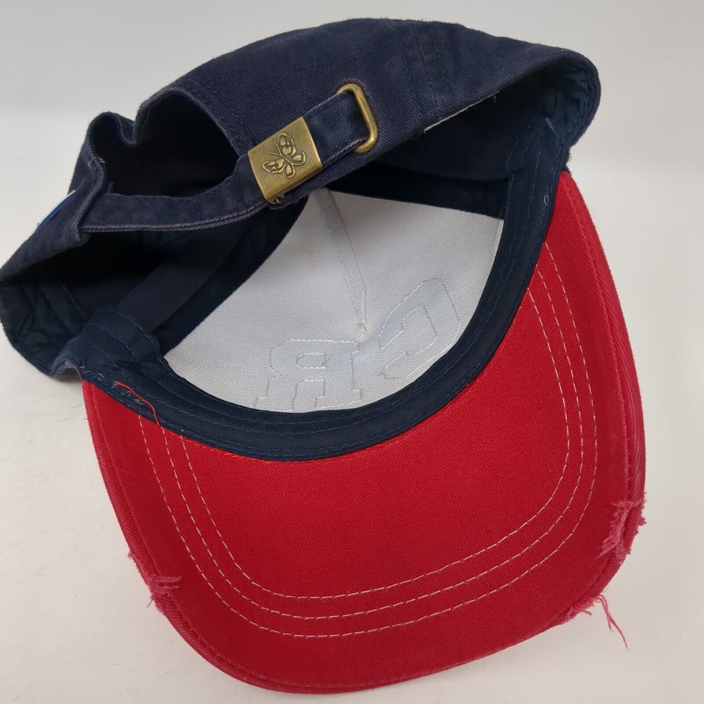 CR Costa Rica Slideback Hat Multi One Size Adjustable Colorblock Morpho
