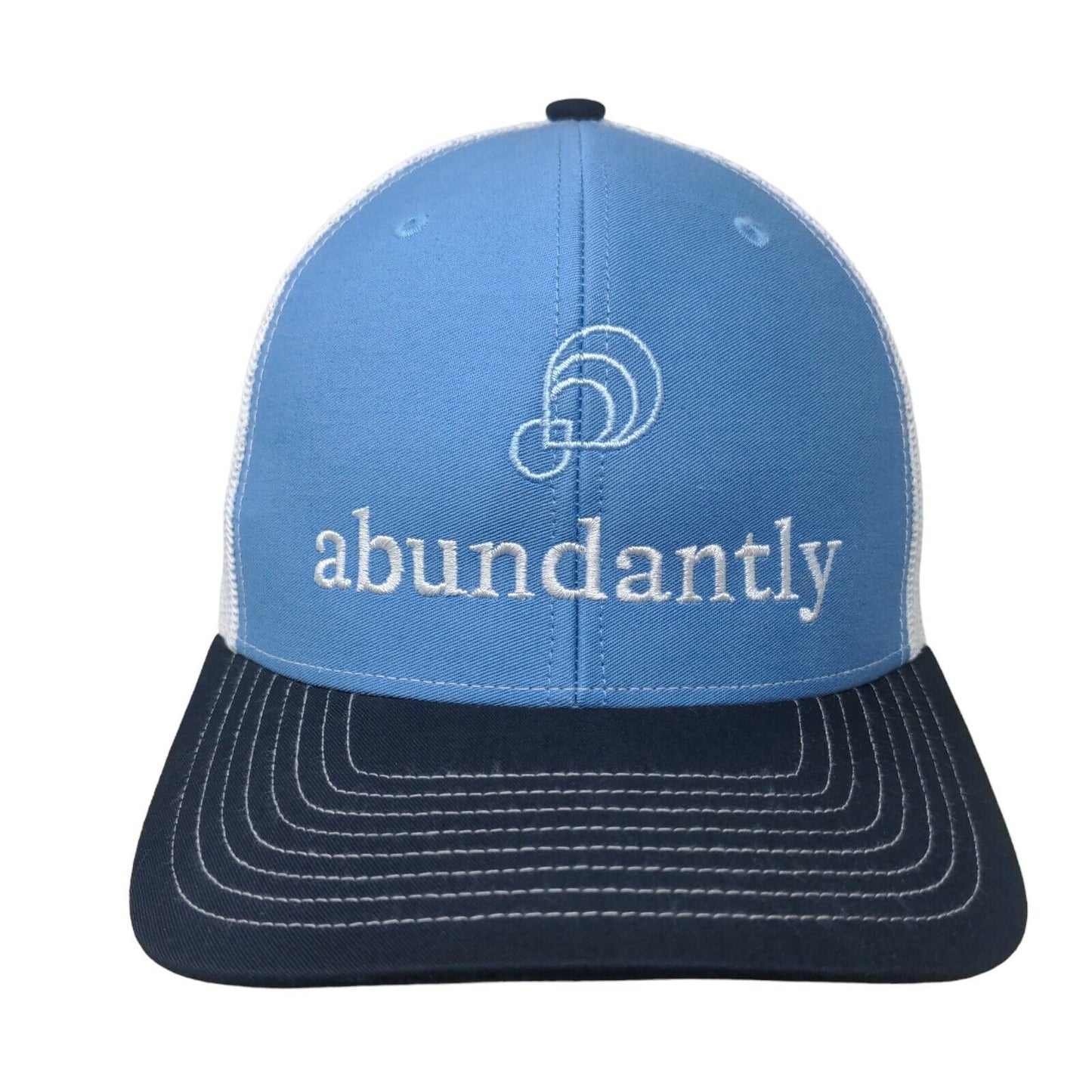 Abundantly Snapback Trucker Hat Multicolor One Size Mesh Back 6 Panel Richardson