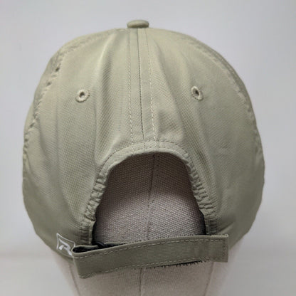Richardson Strapback Hat Green One Size Embroidered Logo Adjustable
