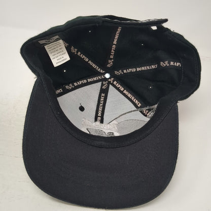 Rapid Dominance Baseball Cap Black One Size POW MIA You Are Not Forgotten Hat