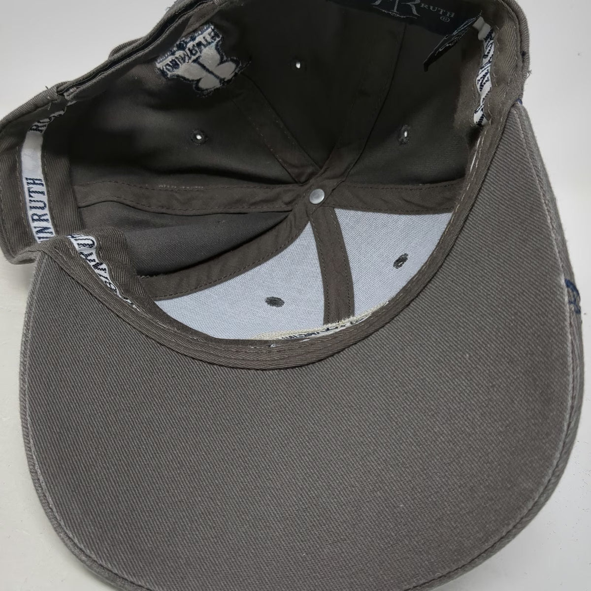 Robin Ruth Richmond Virginia RVA Gray Baseball Cap One Size Blue White Hat