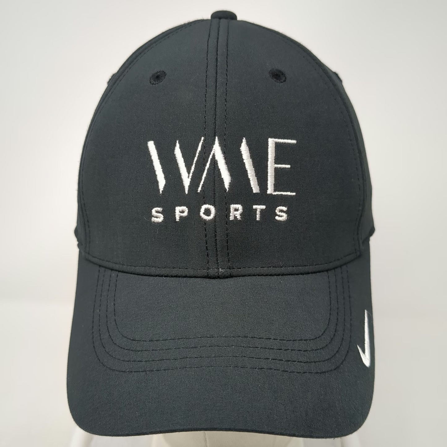 Nike Baseball Cap Black One Size Legacy91 Dri-Fit Strapback Wave Sports Hat