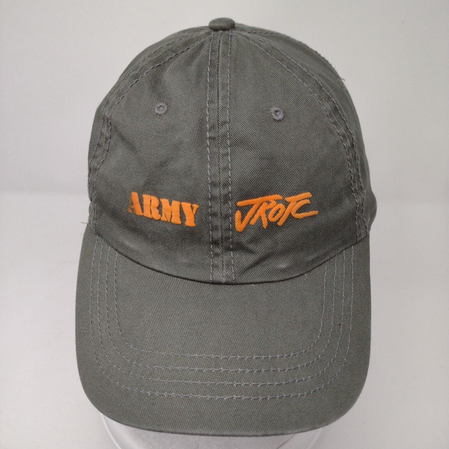 Army JROTC Slideback Hat Gray OSFA Adjustable Vent Holes Cobra