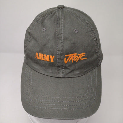 Army JROTC Slideback Hat Gray OSFA Adjustable Vent Holes Cobra