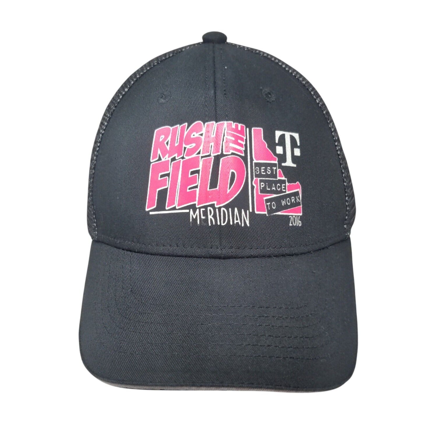 Rush The Field Meridian Best Place To Work 2016 Snapback Trucker Hat Black OS