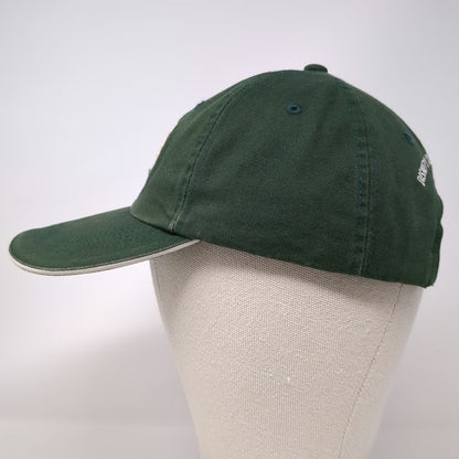 Disney Baseball Cap Green One Size Condor Flats Air Tours Leather Strap Hat