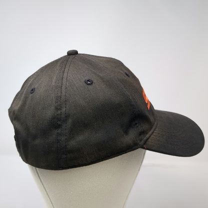 Stihl Snapback Black One Size Orange Embroidered Logo Outdoors Work Apparel Hat