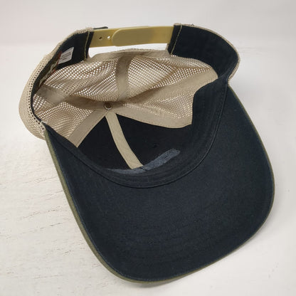 Howler Bros Trucker Hat Black Green Beige One Size Snapback Mesh Patch Outdoor