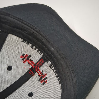 Trucker Hat Black One Size No Excuses Fitness Gym Workout Mesh Snapback Hat