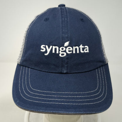 K-Products Syngenta Agriculture Logo Baseball Cap Blue One Size Mesh Back Hat