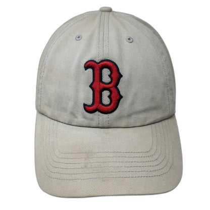 Boston Red Sox MLB '47 Baseball Cap Beige M Fitted Hat Green Underbrim Logo
