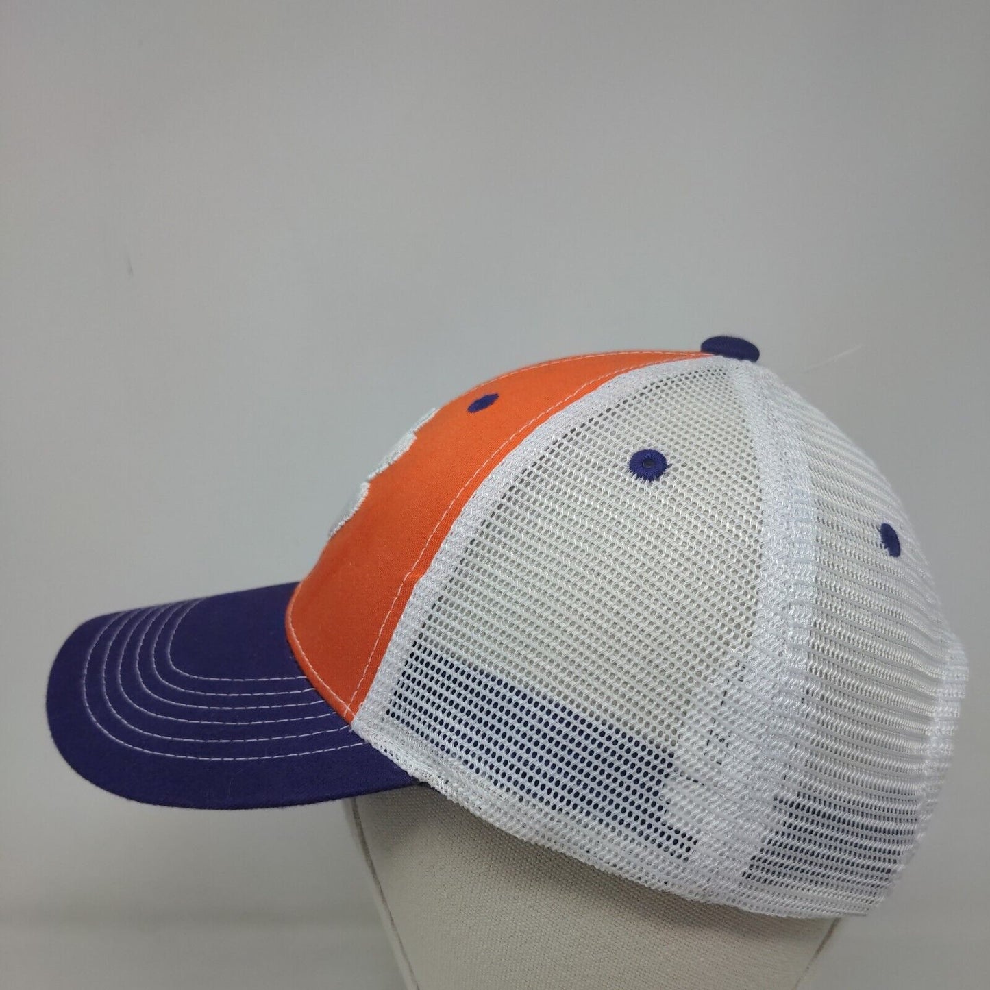 Collegiate Headwear Mens Snapback Hat Multicolor Clemson Tigers Embroidered Logo