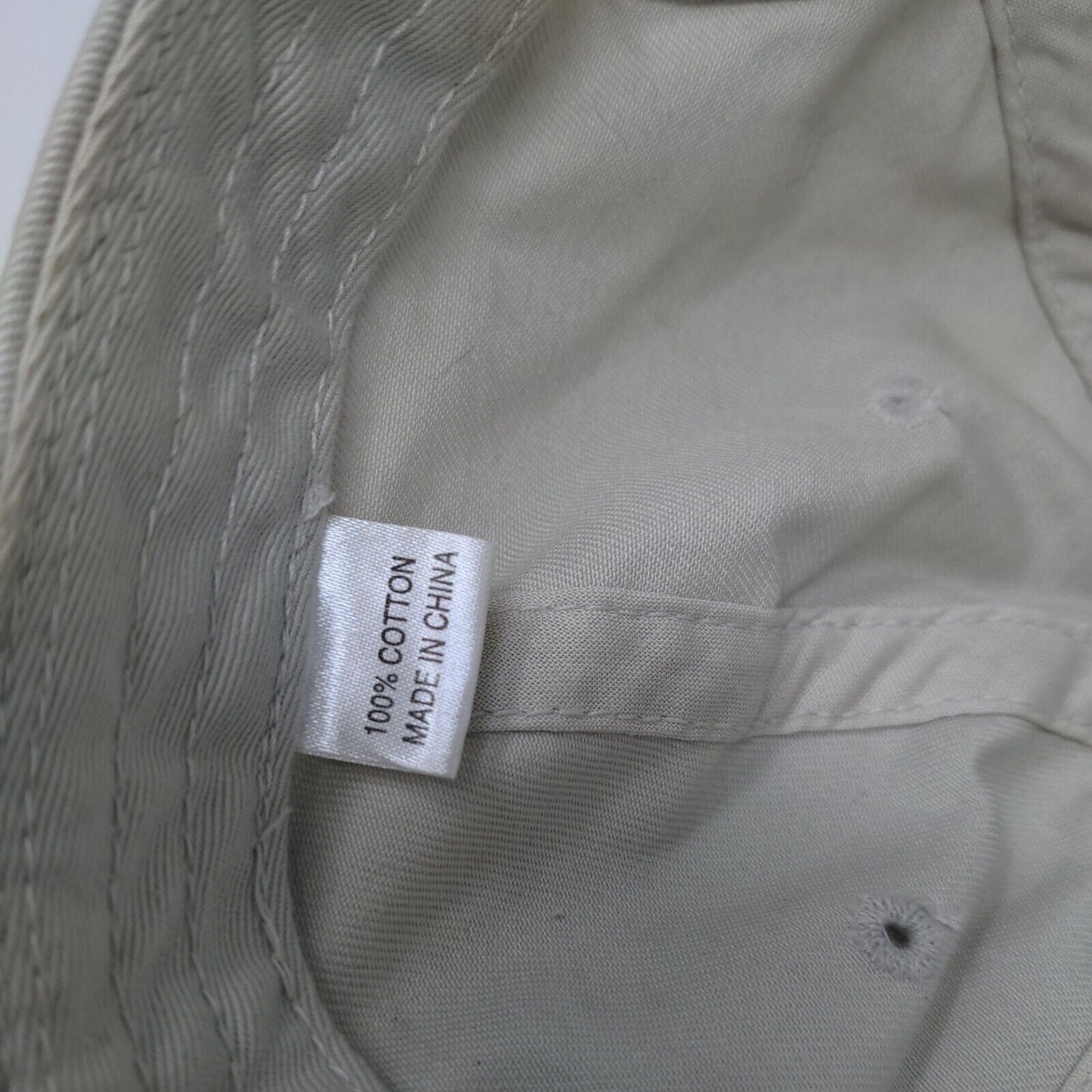 Master's Mens Slideback Hat Tan Adjustable Embroidered 2006 Golf