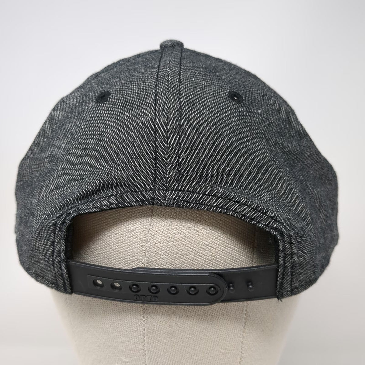 Otto Snapback Hat Gray One Size Tequila Mi Campo Embroidered Patch Cotton Cap