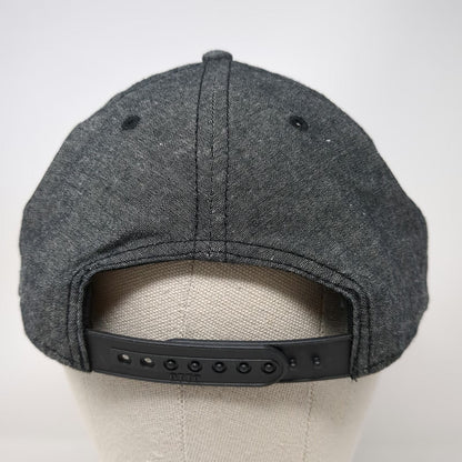 Otto Snapback Hat Gray One Size Tequila Mi Campo Embroidered Patch Cotton Cap