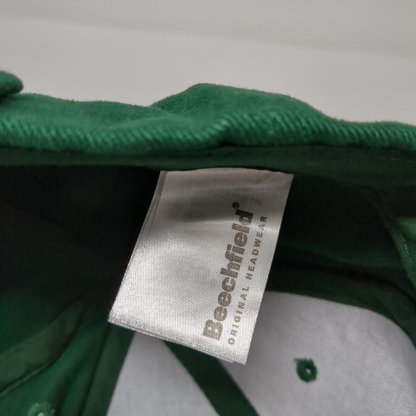 Irish National Stud Slideback Hat Green OS Adjustable Embroidered Beechfield