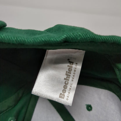 Irish National Stud Slideback Hat Green OS Adjustable Embroidered Beechfield