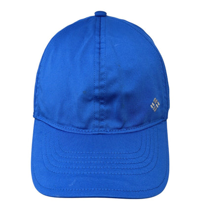 Columbia Youth Strapback Hat Blue One Size Adjustable Embroidered Blank