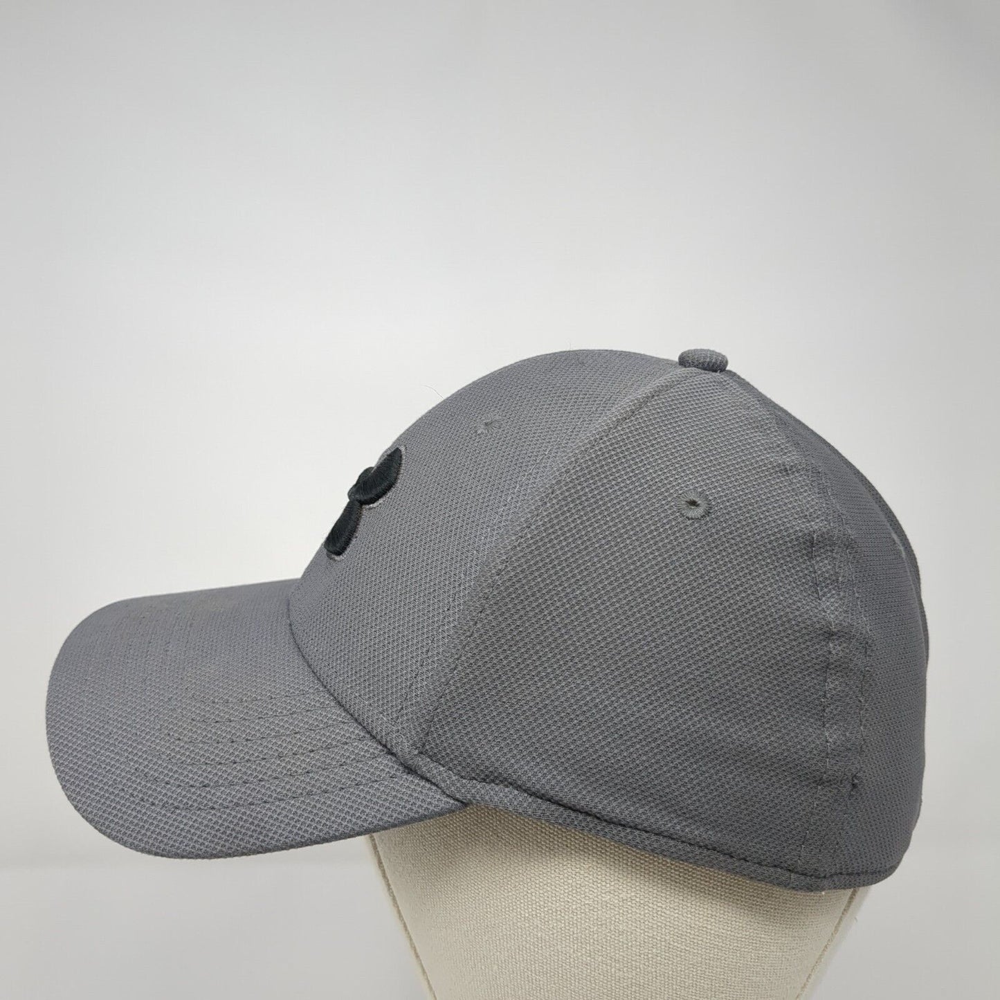 Under Armour Blitzing Fitted Hat Gray L/XL Stretch UA Classic Fit