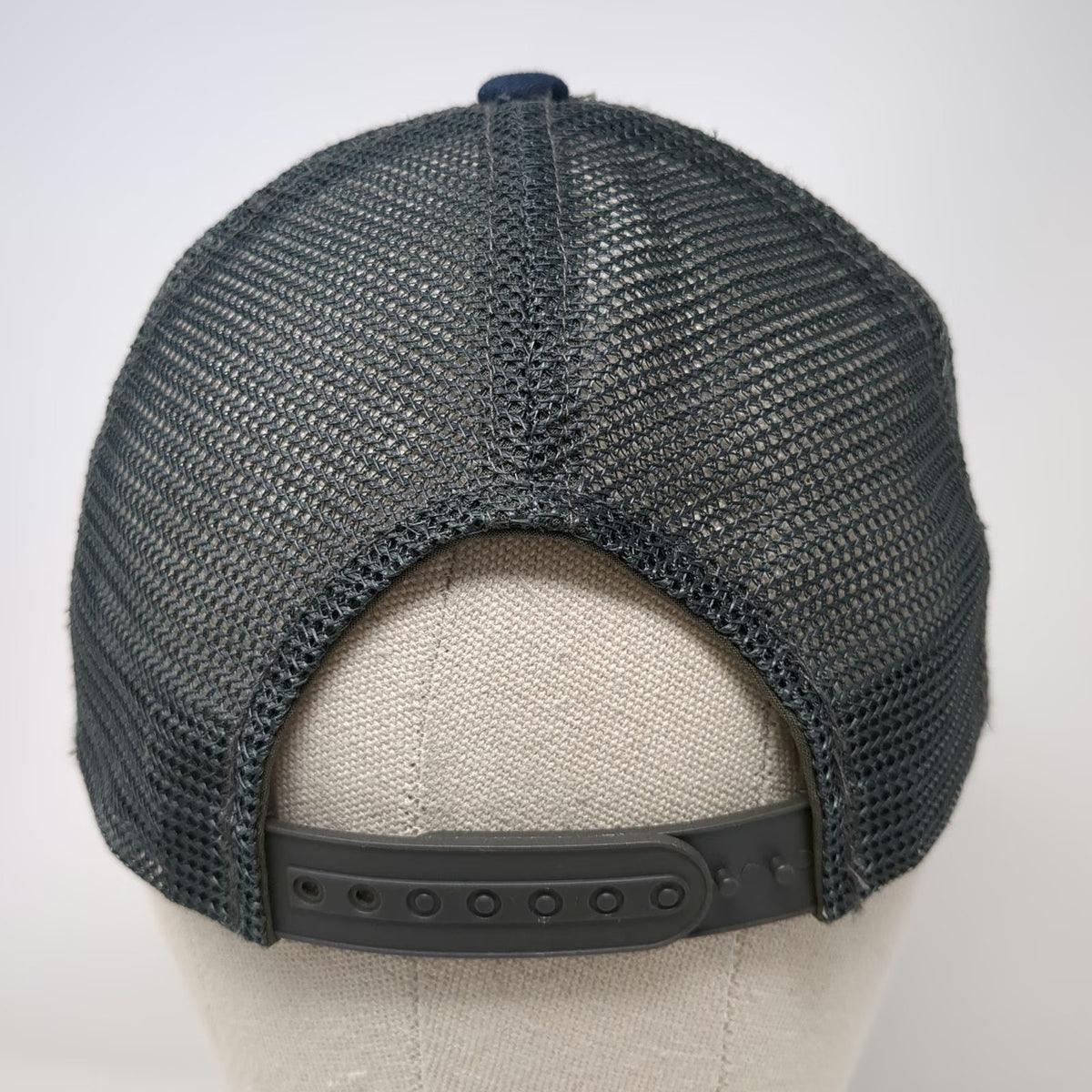 District Trucker Hat White Blue One Size Mesh Snapback Oregon Interagency Fire