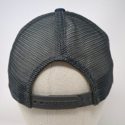 District Trucker Hat White Blue One Size Mesh Snapback Oregon Interagency Fire