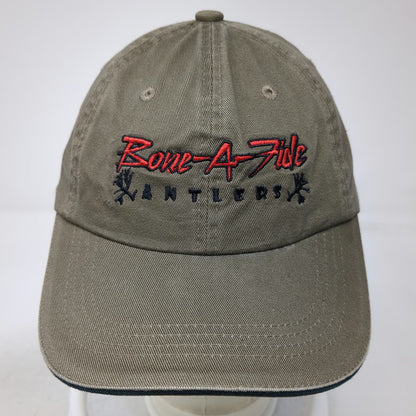 Port Authority Baseball Cap Brown Red One Size Bone-A-Fide Antlers Strapback Hat
