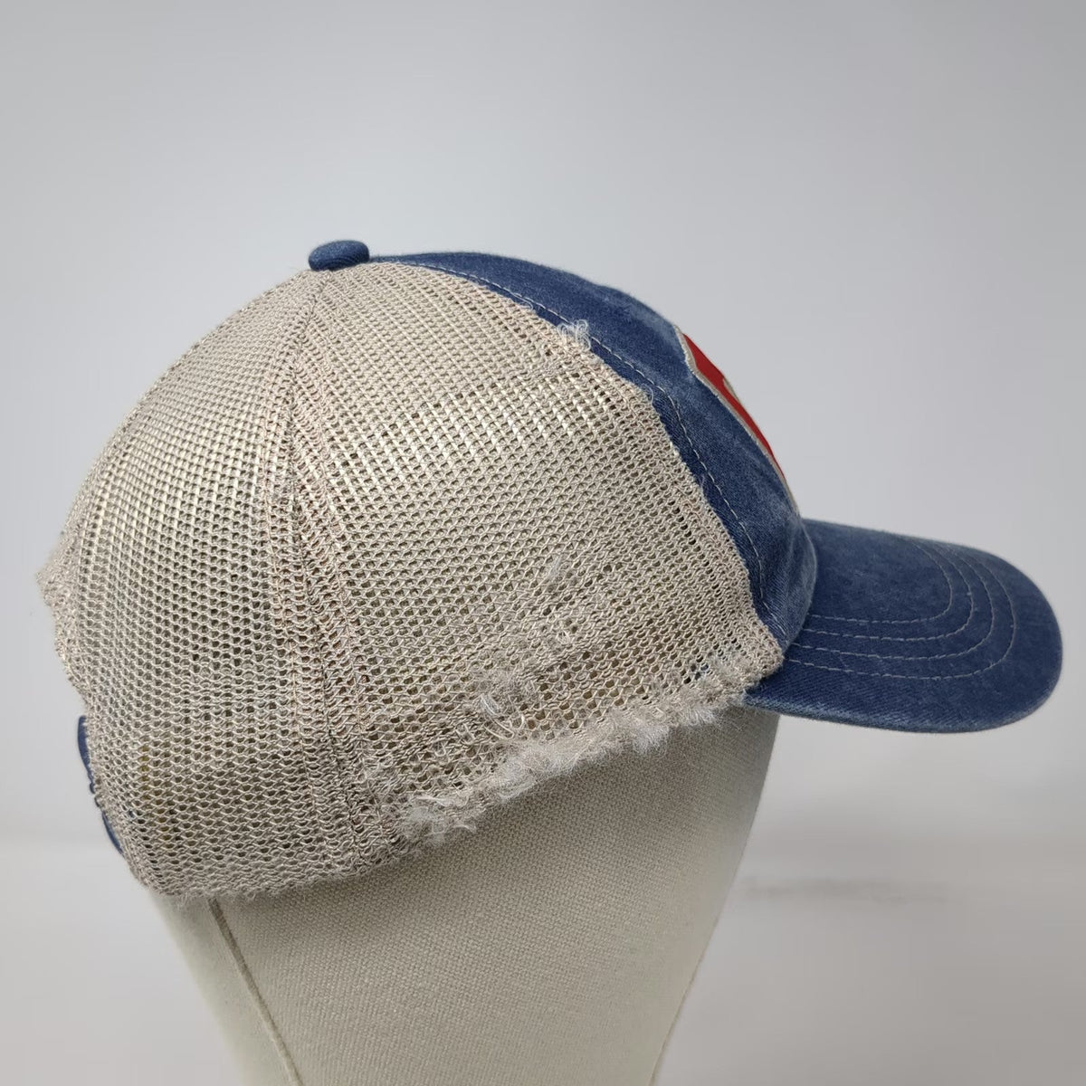 Mycogen Seeds Blue Trucker Hat One Size Mesh Snapback Patch Agriculture Logo