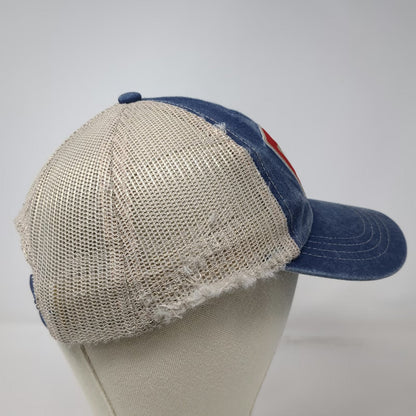 Mycogen Seeds Blue Trucker Hat One Size Mesh Snapback Patch Agriculture Logo