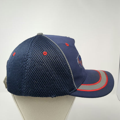 Carquest Brakes Hat 5 Panel Blue One Size Mesh Back Reflective Stripe Strapback
