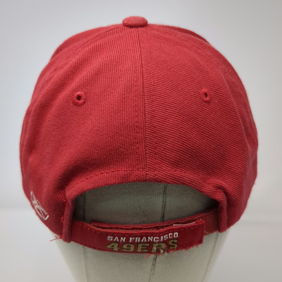 San Francisco 49ers NFL Reebok Baseball Cap Red One Size Strapback Embroidered