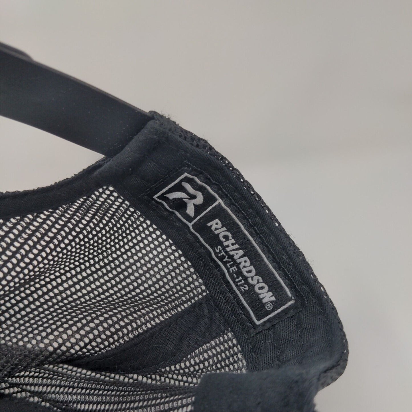 Irby Excavation Snapback Trucker Hat Black OS Adjustable Mesh Back Richardson