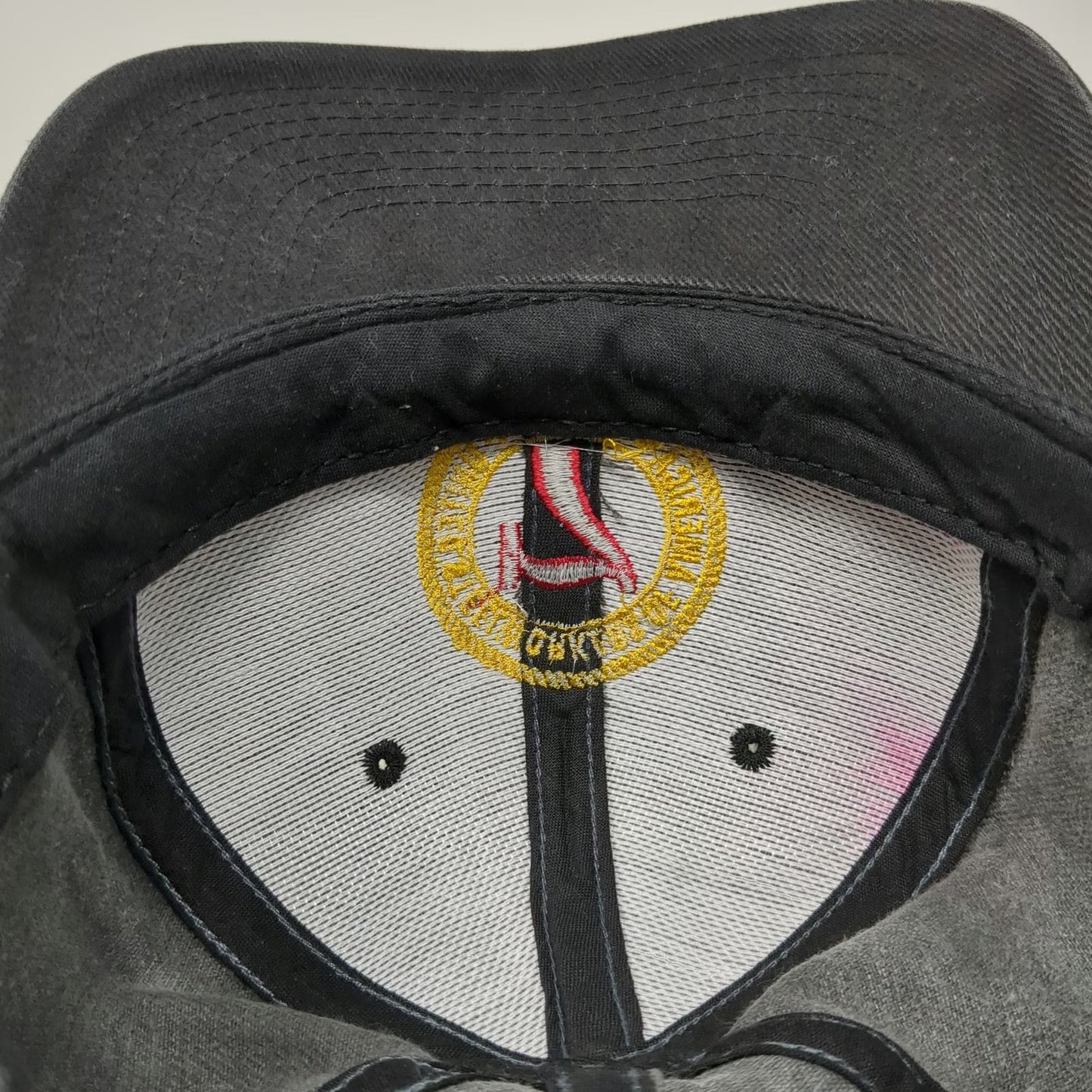 Union Supplier Direct USWA United Steelworkers Gray One Size Baseball Cap Hat