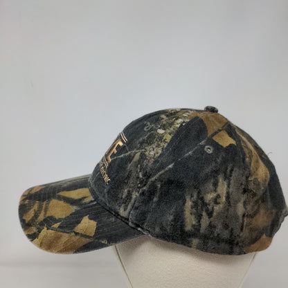 MVE Mississippi Valley Electric Strapback Hat Camouflage One Size Embroidered