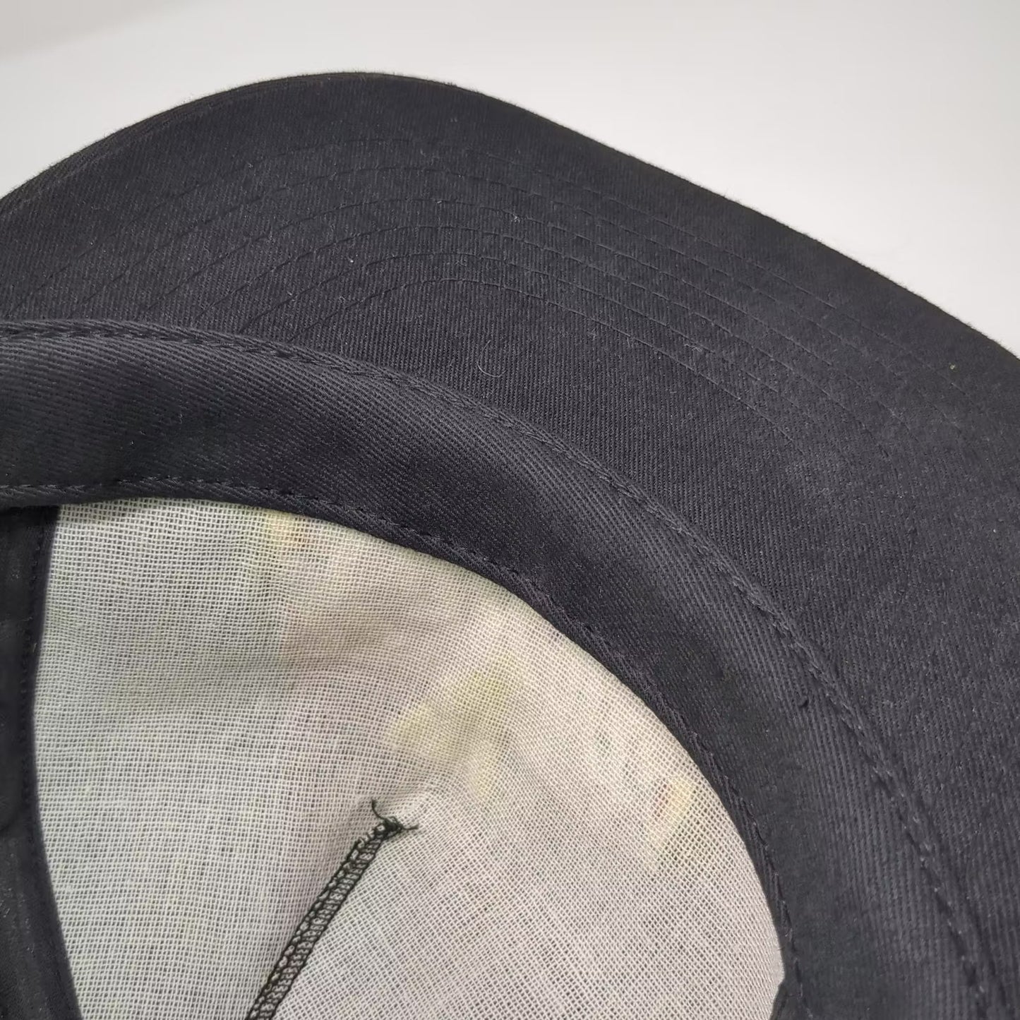 Black Kansas Wheat State Outline Trucker Hat Snapback OS Adjustable USA Vintage
