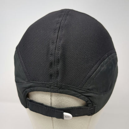 Nike Baseball Cap Black One Size Dri-FIT Mesh Running Performance Strapback Hat