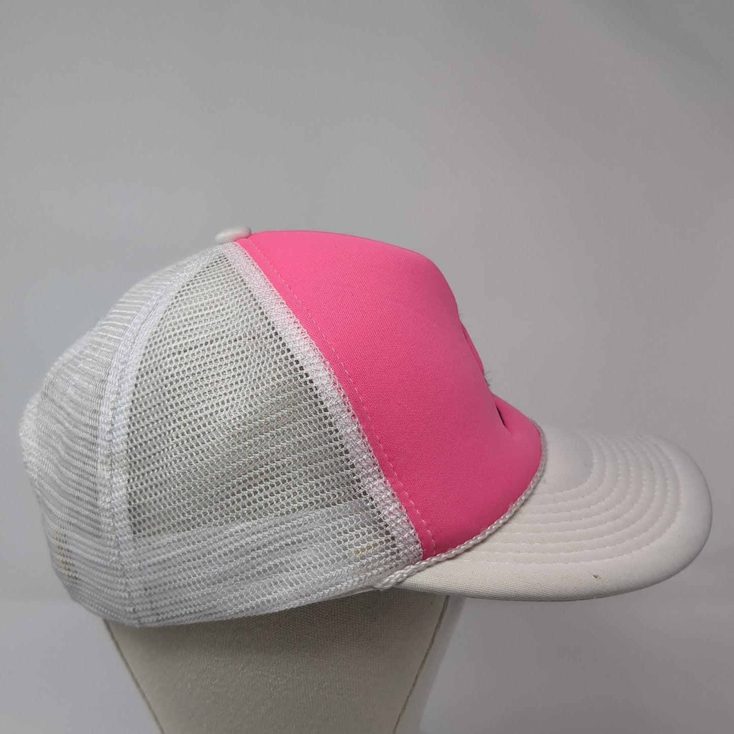 Letter A Snapback Rope Trucker Hat Multi One Size Mesh Back Decky