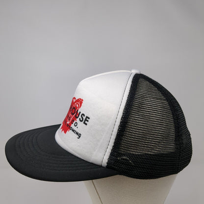 Roadhouse Brewing Co. Snapback Mesh Back Trucker Hat Multi One Size
